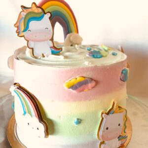 Tarta Personalizada Unicornios