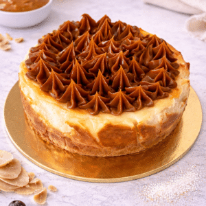 Tarta de queso con Dulce de Leche pequeña