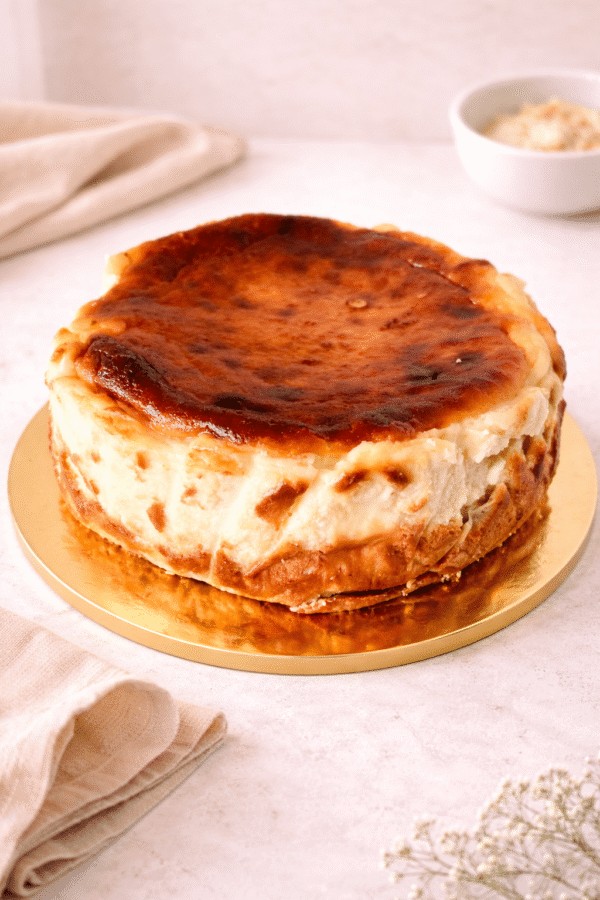Tarta de queso Brie